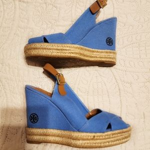 Tory Burch Espadrille Wedge Sandals
